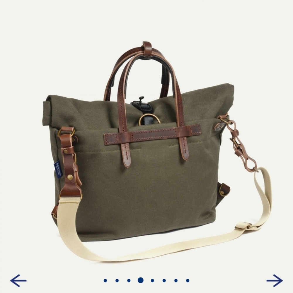 Bleu De Chauffe Woodsy Business Bag